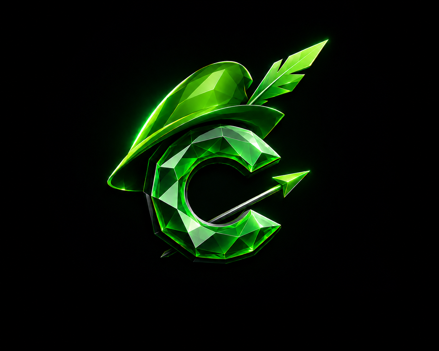 Crystal Hood, the emblem of Robinhood Chain